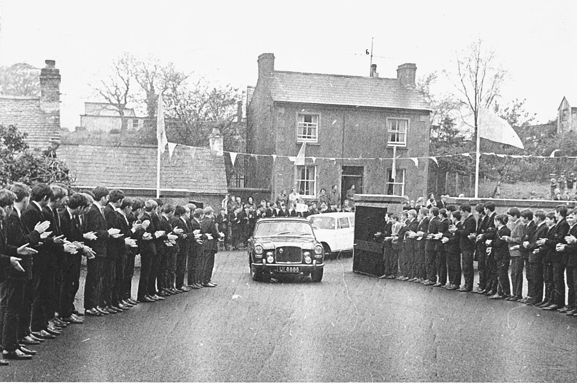 08. 1961 1968 - Opening of New School Building